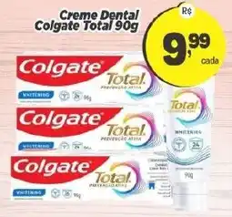 Amarelinha supermercados Creme Dental Colgate Total oferta