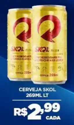 DB Supermercados Cerveja skol oferta