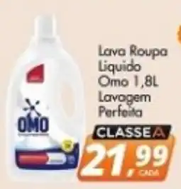 Delta Supermercados Lava Roupa Líquido Omo 1,8L oferta
