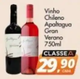 Vinho Chileno Apaltagua Gran Verano