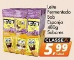 Delta Supermercados Leite fermentado bob espanha sabores oferta