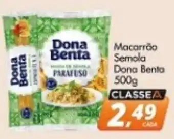 Delta Supermercados Macarrão Semola Dona Benta oferta