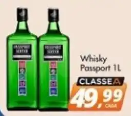 Delta Supermercados Whisky Passport 1L oferta