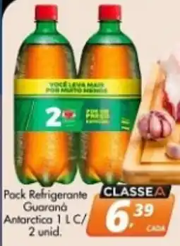Delta Supermercados Pack refrigerante guaraná antarctica 1 l c/ 2 unid. oferta