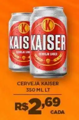 DB Supermercados Cerveja kaiser oferta