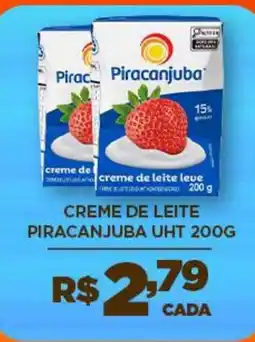 DB Supermercados Creme de leite piracanjuba uht oferta