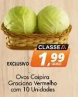 Delta Supermercados Ovos Caipira Graciana Vermelho oferta