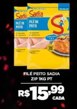 DB Supermercados Filé peito sadia oferta