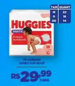 DB Supermercados Huggies pants oferta
