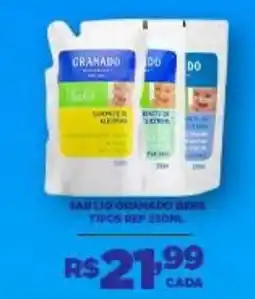 DB Supermercados Sab lio granado bebe tipos dep 250ml oferta