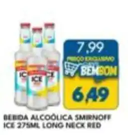 Rancho Bom Supermercados Bebida alcoólica smirnoff ice oferta