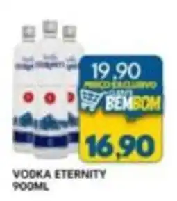 Rancho Bom Supermercados Vodka eternity oferta