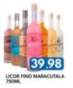 Rancho Bom Supermercados Licor fino maracutala oferta