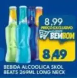 Rancho Bom Supermercados bebida alcoolica skol beats oferta