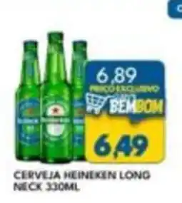 Rancho Bom Supermercados Cerveja Heineken Long Neck oferta