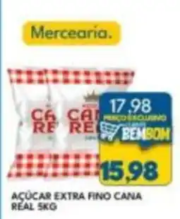 Rancho Bom Supermercados Açúcar extra fino cana real oferta