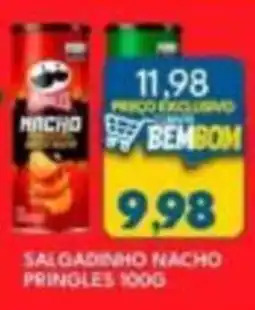 Rancho Bom Supermercados Salgadinho nacho pringles oferta