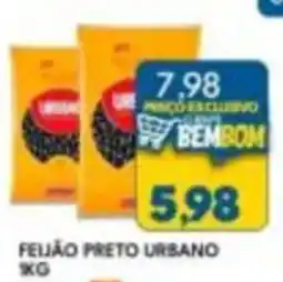 Rancho Bom Supermercados Feijão preto urbano oferta
