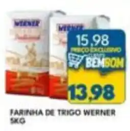 Rancho Bom Supermercados Farinha de trigo werner oferta