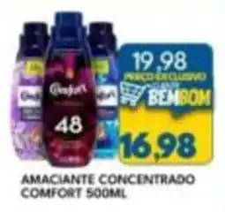 Rancho Bom Supermercados Amaciante concentrado comfort oferta