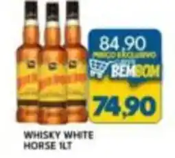Rancho Bom Supermercados Whisky white horse 1lt oferta