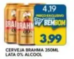 Rancho Bom Supermercados Cerveja brahma oferta