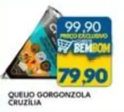 Rancho Bom Supermercados Queijo gorgonzola cruzília oferta