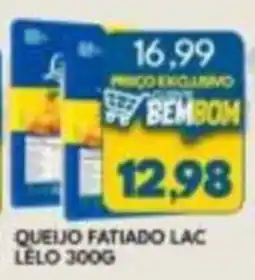 Rancho Bom Supermercados queijo fatiado lac lelo oferta