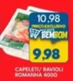 Rancho Bom Supermercados Capeleti/ ravioli romana oferta