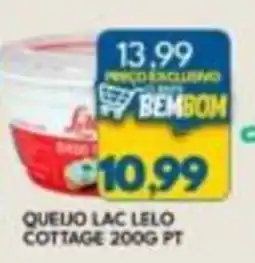 Rancho Bom Supermercados queijo lac lelo cottage oferta