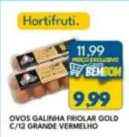 Rancho Bom Supermercados ovos galinha friolar gold oferta