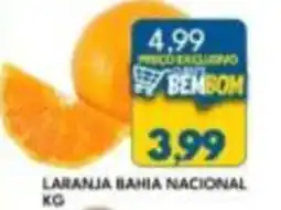 Rancho Bom Supermercados laranja bahia nacional oferta