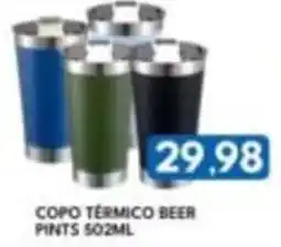Rancho Bom Supermercados Copo térmico beer pints oferta