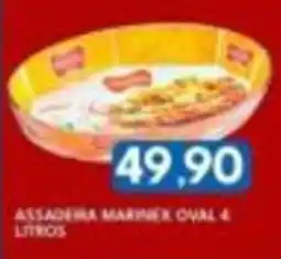 Rancho Bom Supermercados Assadeira marinex oval 4 litros oferta