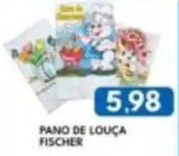 Rancho Bom Supermercados Pano de louça fischer oferta