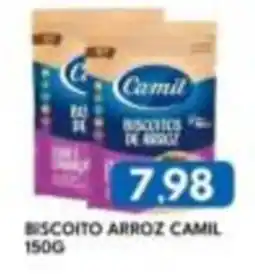 Rancho Bom Supermercados Biscoito arroz camil oferta