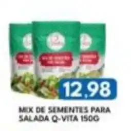 Rancho Bom Supermercados Mix de sementes para salada q-vita oferta