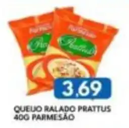 Rancho Bom Supermercados Queijo ralado prattus oferta
