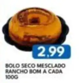 Rancho Bom Supermercados Bolo seco mesclado rancho bom a cada oferta