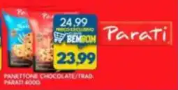 Rancho Bom Supermercados Panettone chocolate/trad. oferta