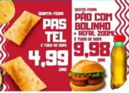 Rancho Bom Supermercados pão com bolinho oferta