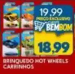 Rancho Bom Supermercados brinquedo hot wheels carrinhos oferta