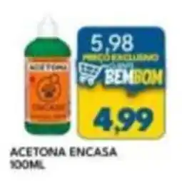 Rancho Bom Supermercados acetona encasa oferta