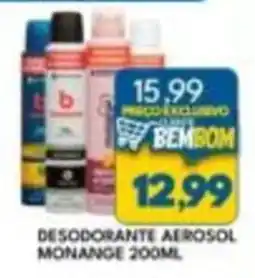 Rancho Bom Supermercados Desodorante aerosol monange oferta
