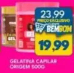 Rancho Bom Supermercados gelatina capilar origem oferta