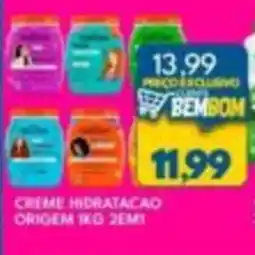 Rancho Bom Supermercados creme hidratacao origem oferta