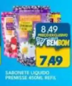 Rancho Bom Supermercados Sabonete liquido premisse oferta