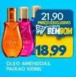 Rancho Bom Supermercados óleo amêndoas paixão oferta