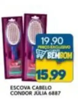 Rancho Bom Supermercados escova cabelo condor julia 6887 oferta