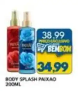 Rancho Bom Supermercados body splash paixao oferta